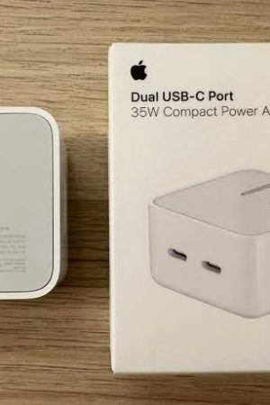 35W Dual Plug Adapter - USB-C Power (2-Pin EU Plug)