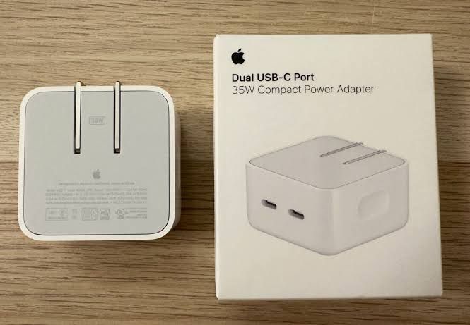 35W Dual Plug Adapter - USB-C Power (2-Pin EU Plug)