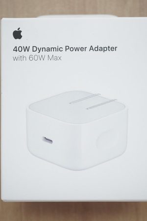 40W Dynamic Power Adapter (Up to 60W Max) – Fast USB-C Charger | High-Speed Charging for iPhone, iPad, Android & Laptops